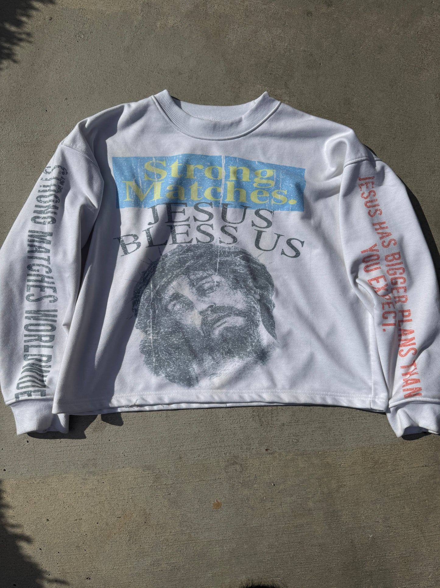 Strong Matches “Jesus Bless Us” Long Sleeve