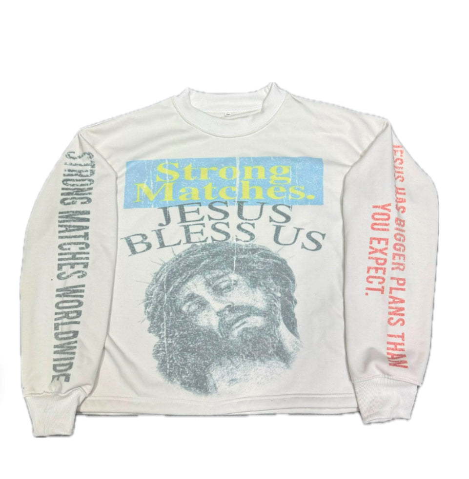 Strong Matches “Jesus Bless Us” Long Sleeve